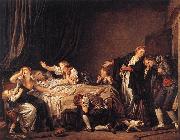 GREUZE, Jean-Baptiste The Punished Son dgs oil on canvas